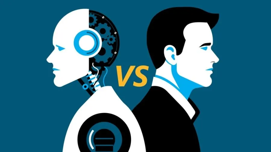 AI vs Human – A Visual Comparison of Human Intelligence and Artificial Intelligence