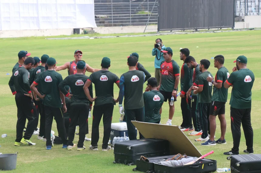 2048px Bangladesh team on practice session at Sher e Bangla National Cricket Stadium 8