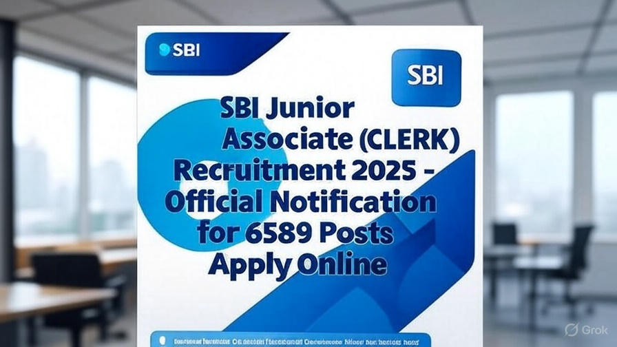 SBI Junior Associate Recruitment 2025