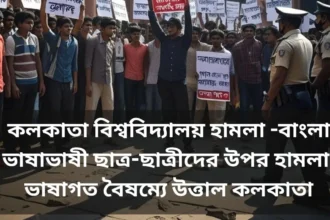 কলকাতা বিশ্ববিদ্যালয় হা. বৈষম্যে উত্তাল কলকাতা