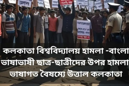 কলকাতা বিশ্ববিদ্যালয় হা. বৈষম্যে উত্তাল কলকাতা