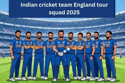 Indian cricket team England tour squad