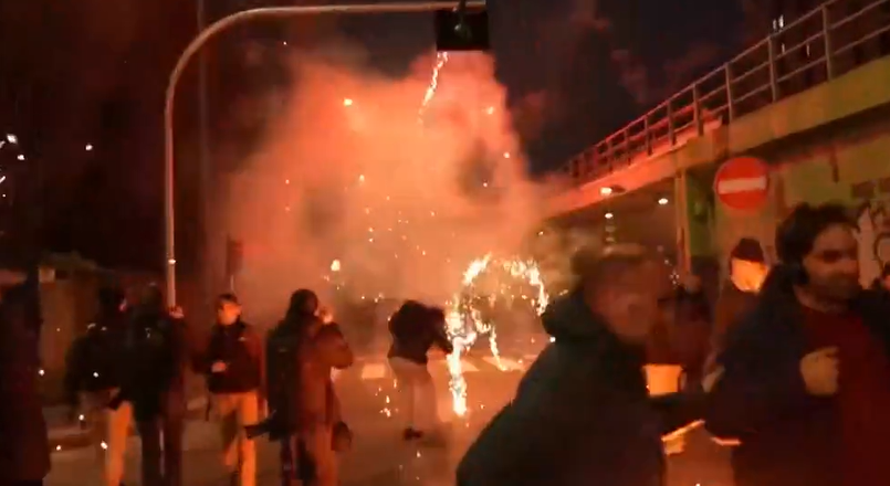 Milan protests 2026 Olympics